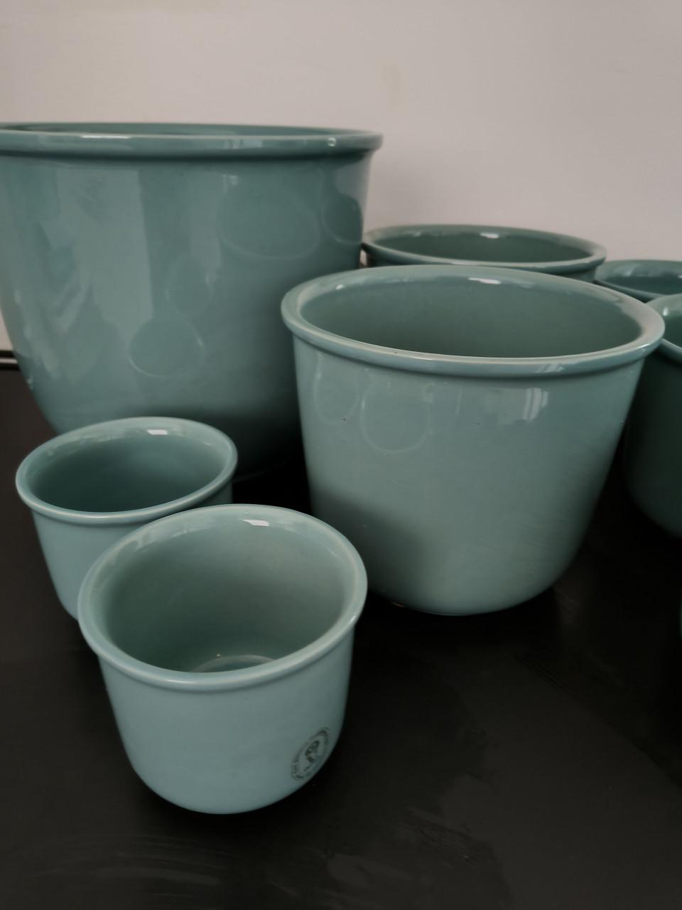 Bloempotten Puntgaaf (alles in 1 koop)