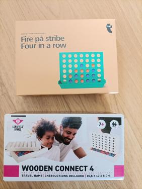 2x Vier open rij (voor €1,50)