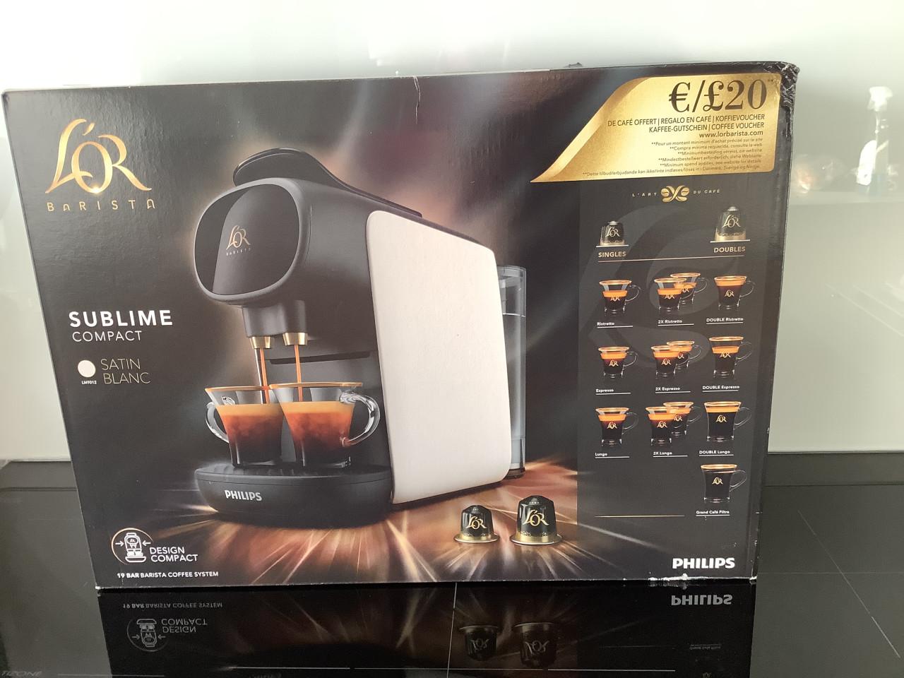 Nieuw koffiezetapparaat, Philips LOR