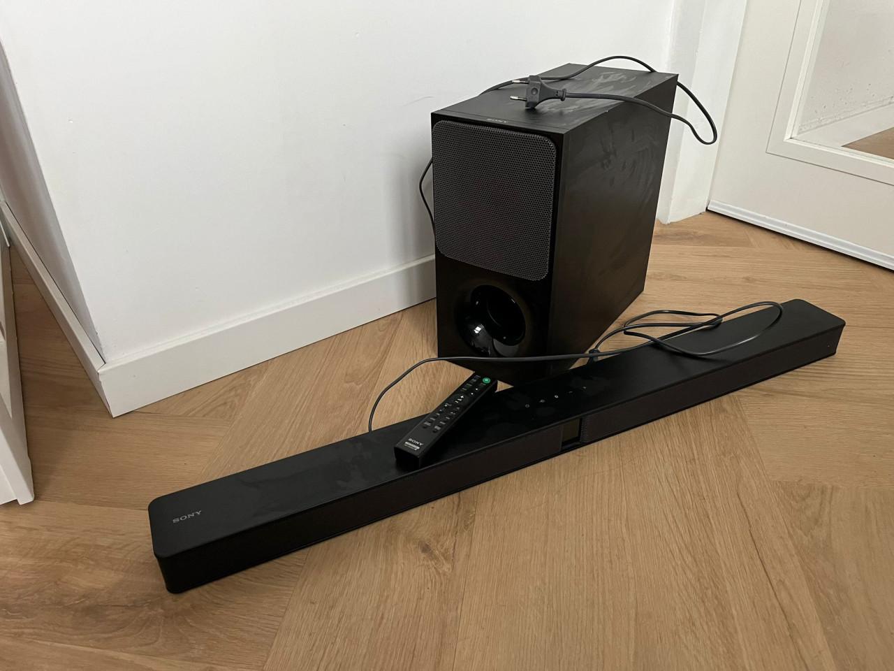 Sony soundbar met subwoofer
