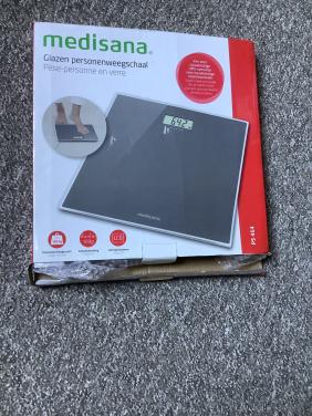 Medisana personen weegschaal, glas. Type PS414