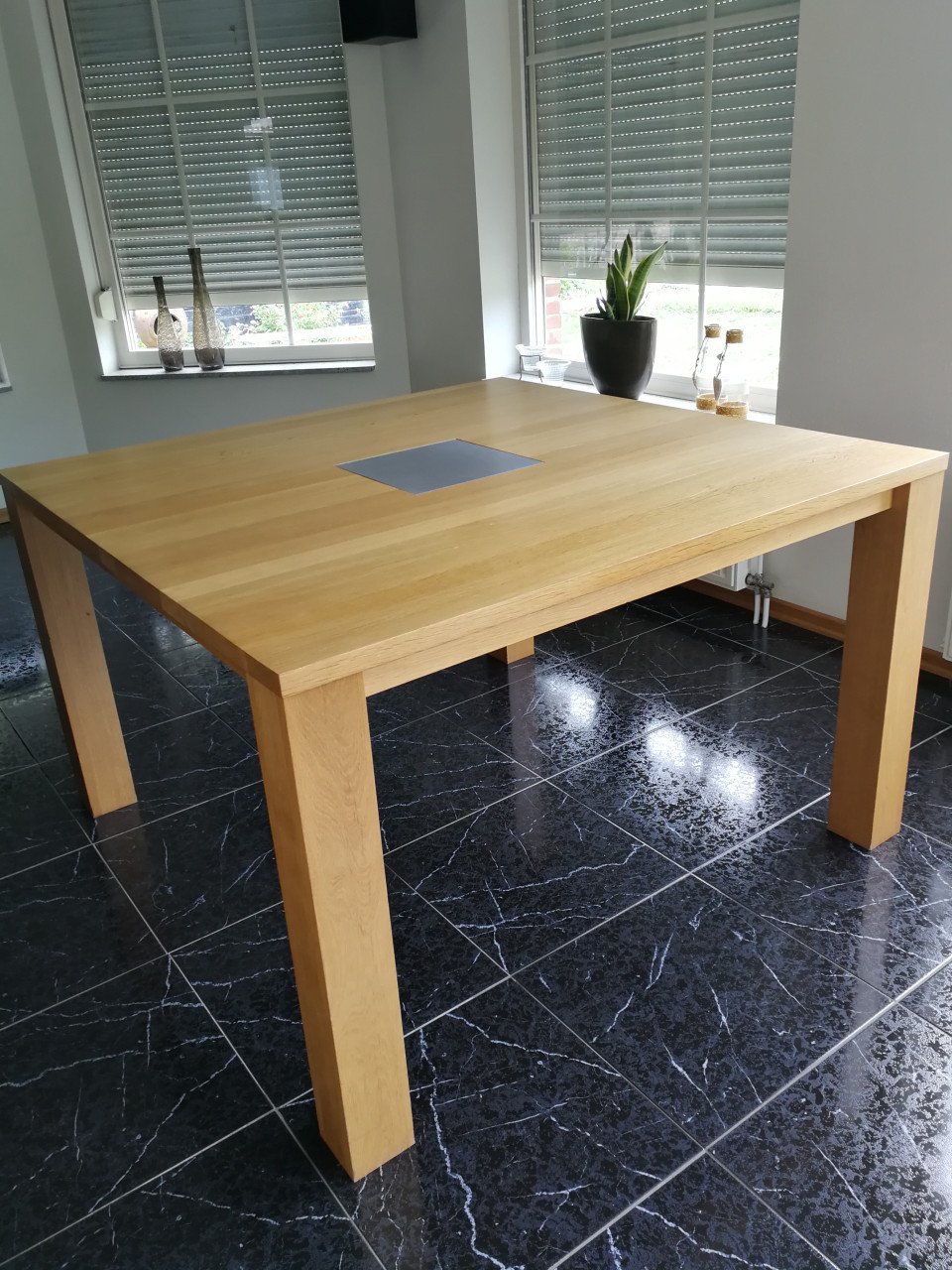 Eettafel licht eikenhout