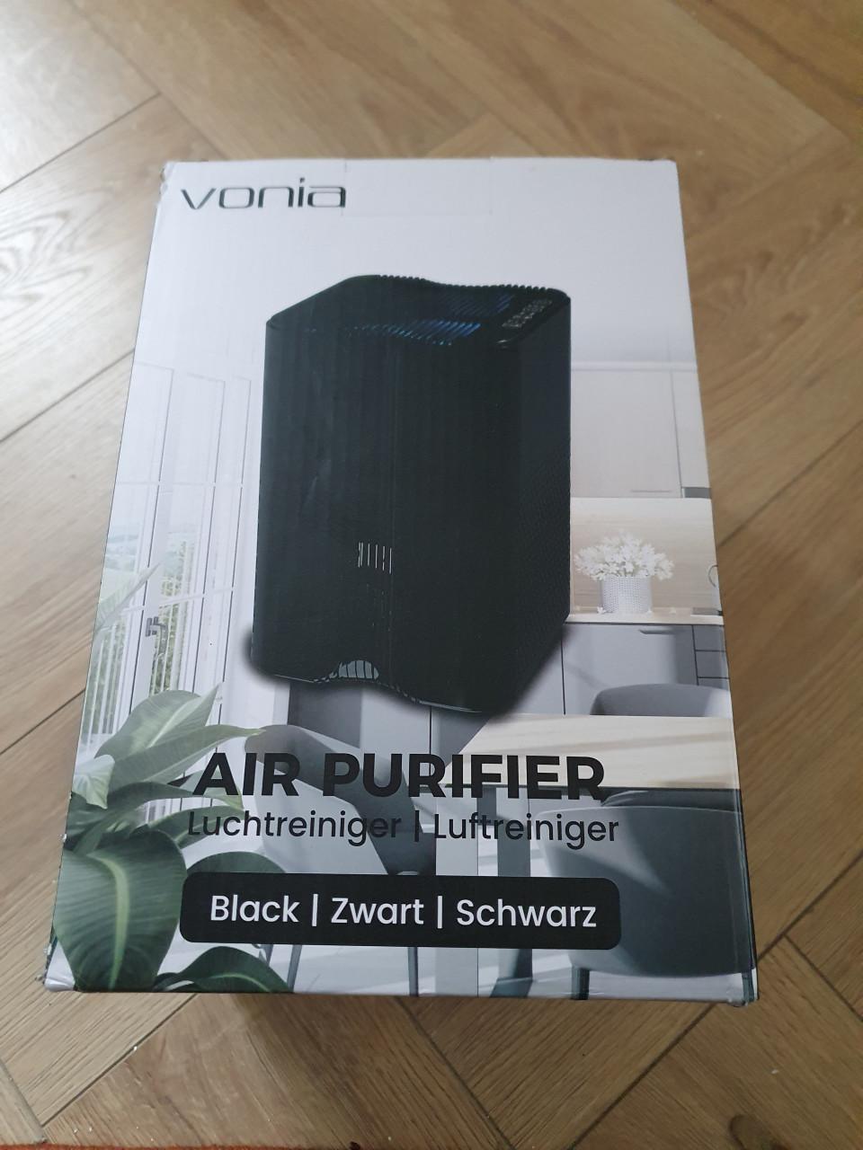 Vonia luchtreiniger met HEPA-filter | tot 40 m² | zwart