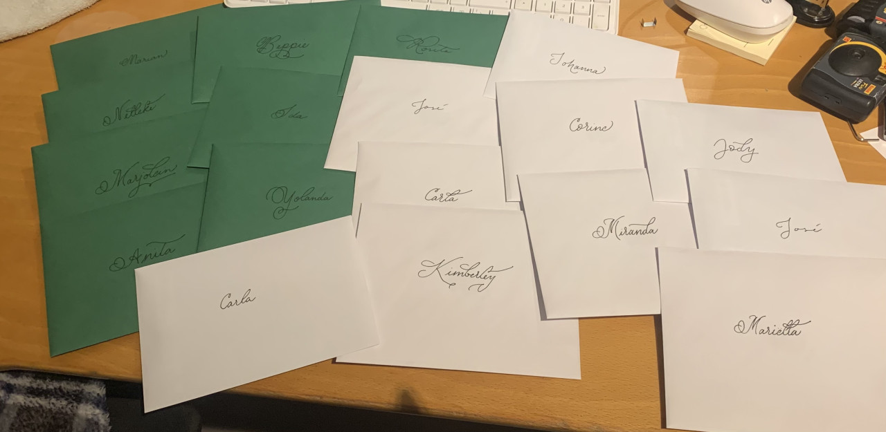 Schoonschrijven/Kalligrafie club