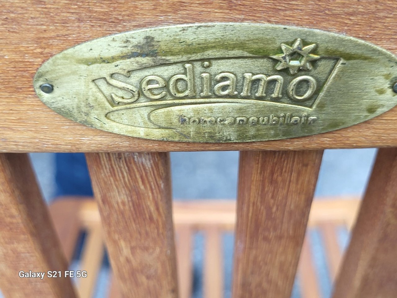 Sediamo 7 of 9 delig teakhouten tuinset