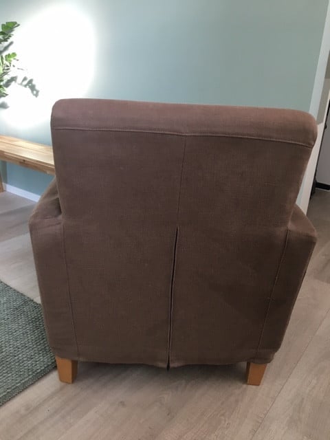Stoel bruin