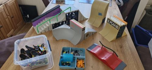 Tech Deck skatepark en boards