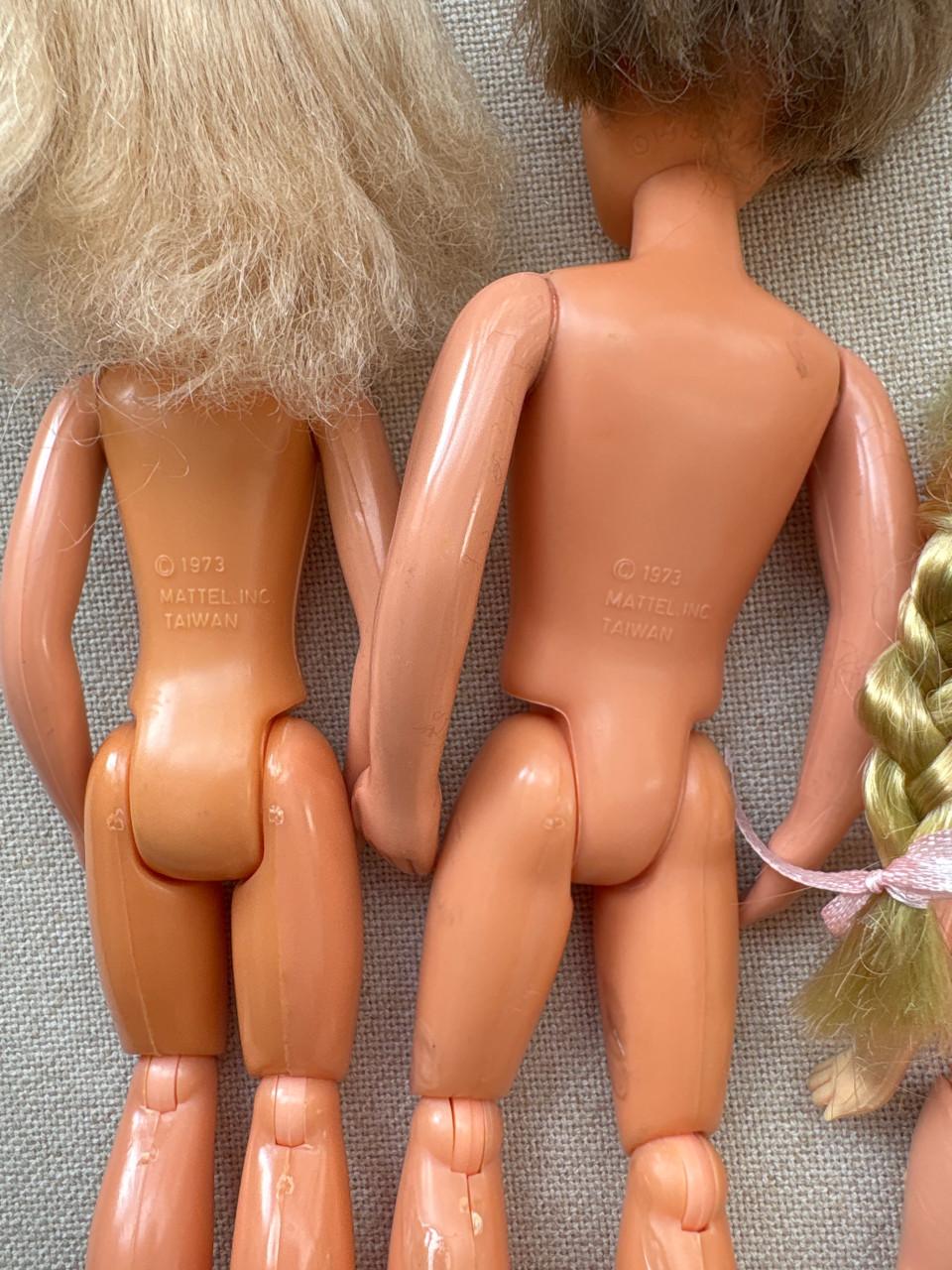 Vintage poppen jaren 70s