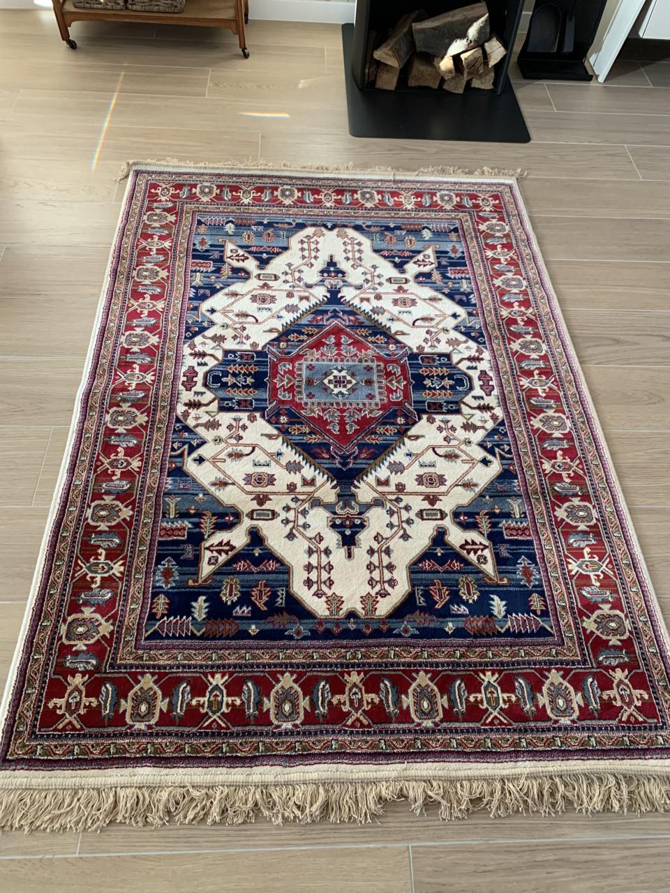 ✨Prachtig Sfeervol Vintage Vloerkleed gemaakt van Zijde✨