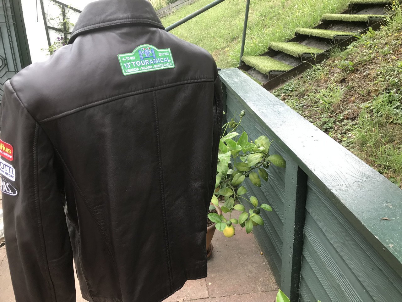 Z.g.a.n. leren oldtimer jas