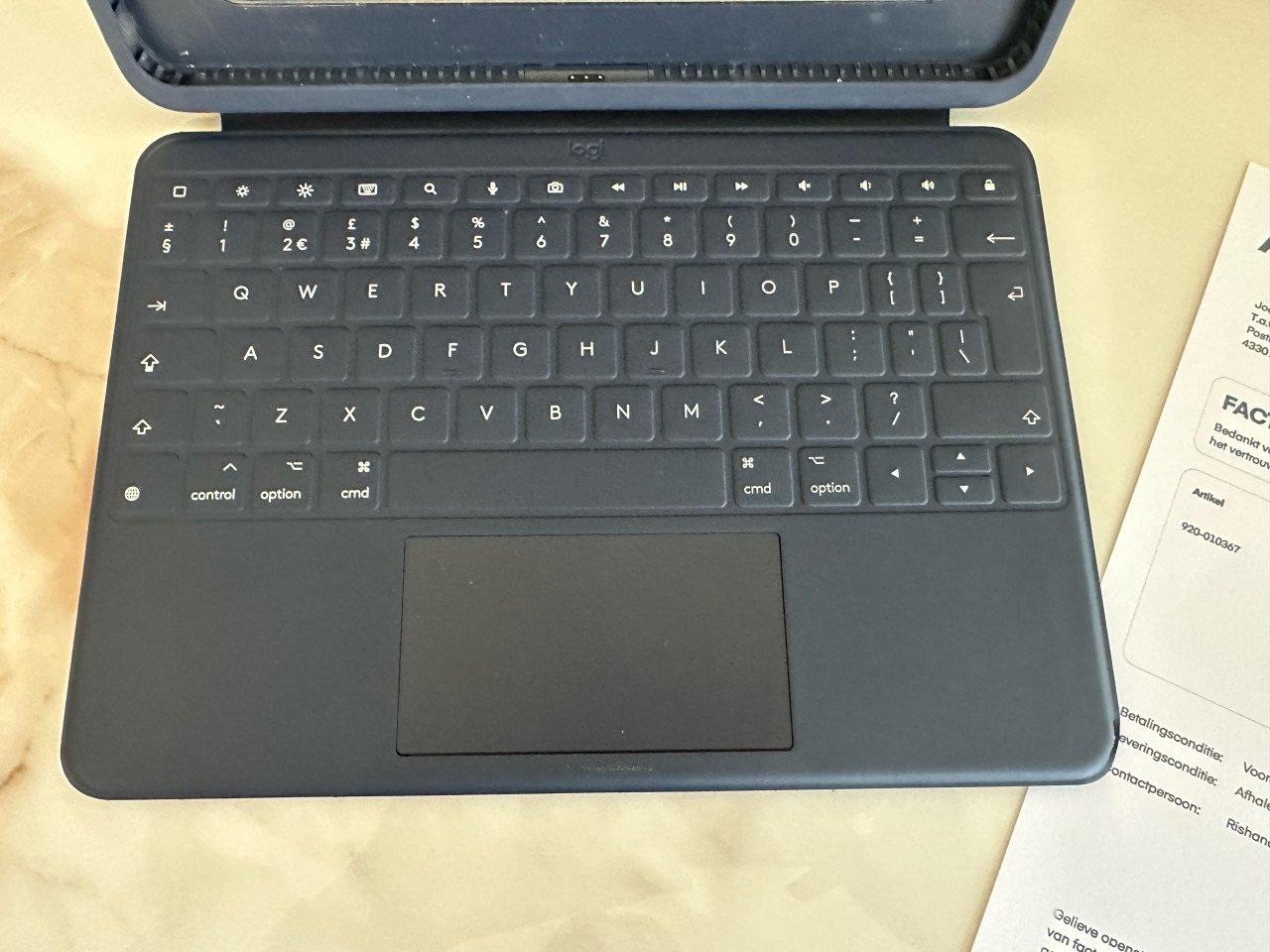 Logitech Rugged Combo 3 - toetsenbord en hoes 10,2”