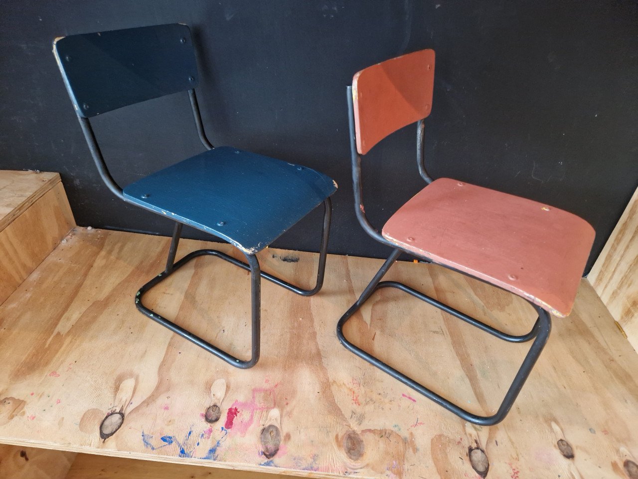 Kinder school stoeltjes