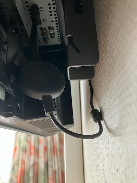Philips tv met chromecast en ophangbeugel