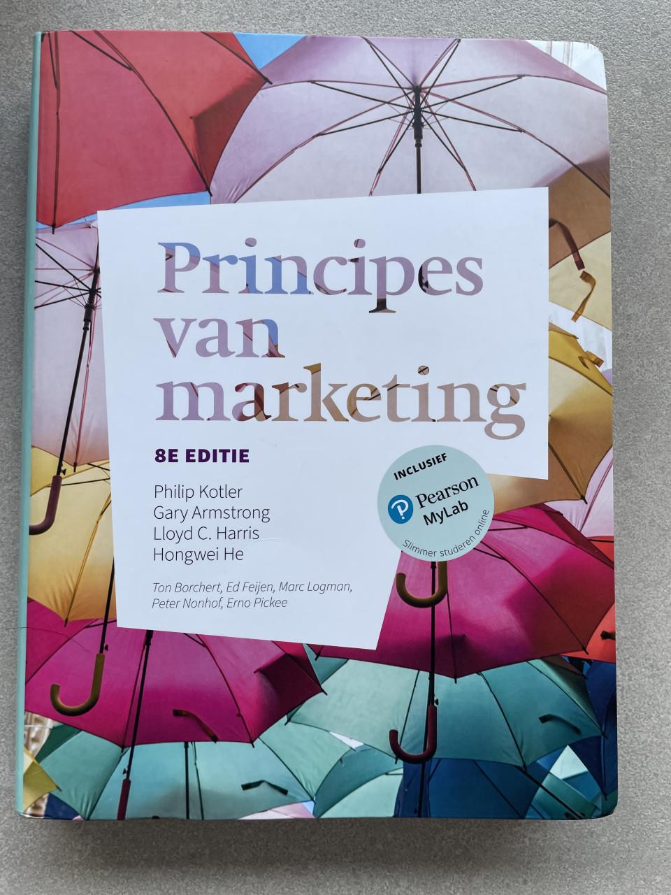 6 studieboeken marketing HBO CE