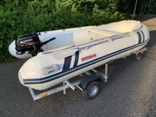 Suzumar MX-350 RIB met motor en trailer