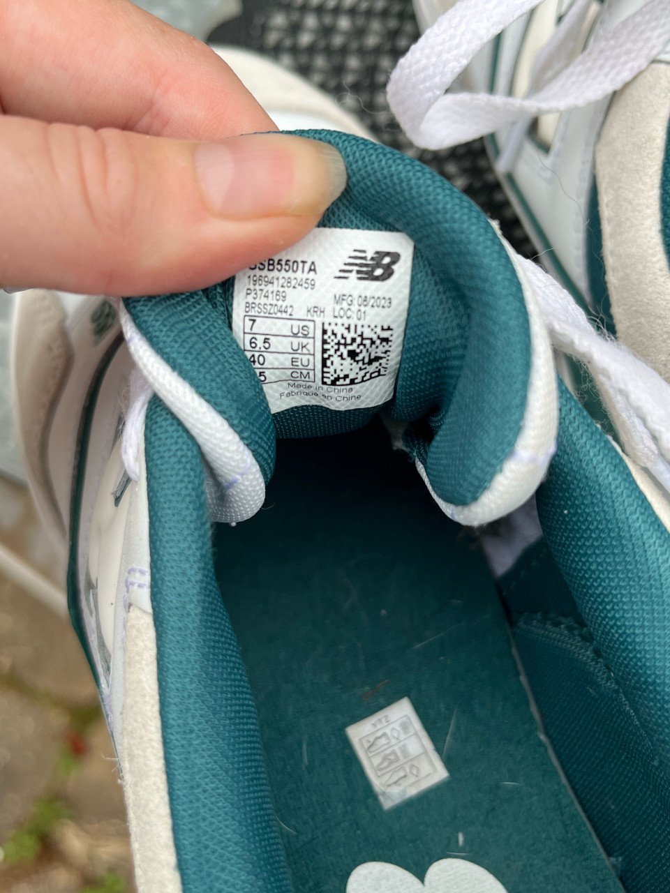 New Balance 550 - Maat 40