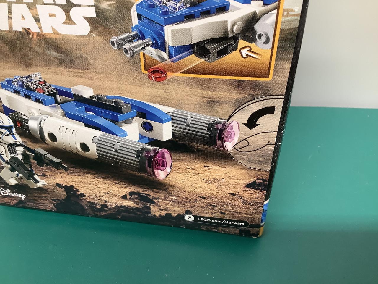 LEGO Star Wars 75391 Captain Rex Y-Wing Microfighter. Nieuw in doos.