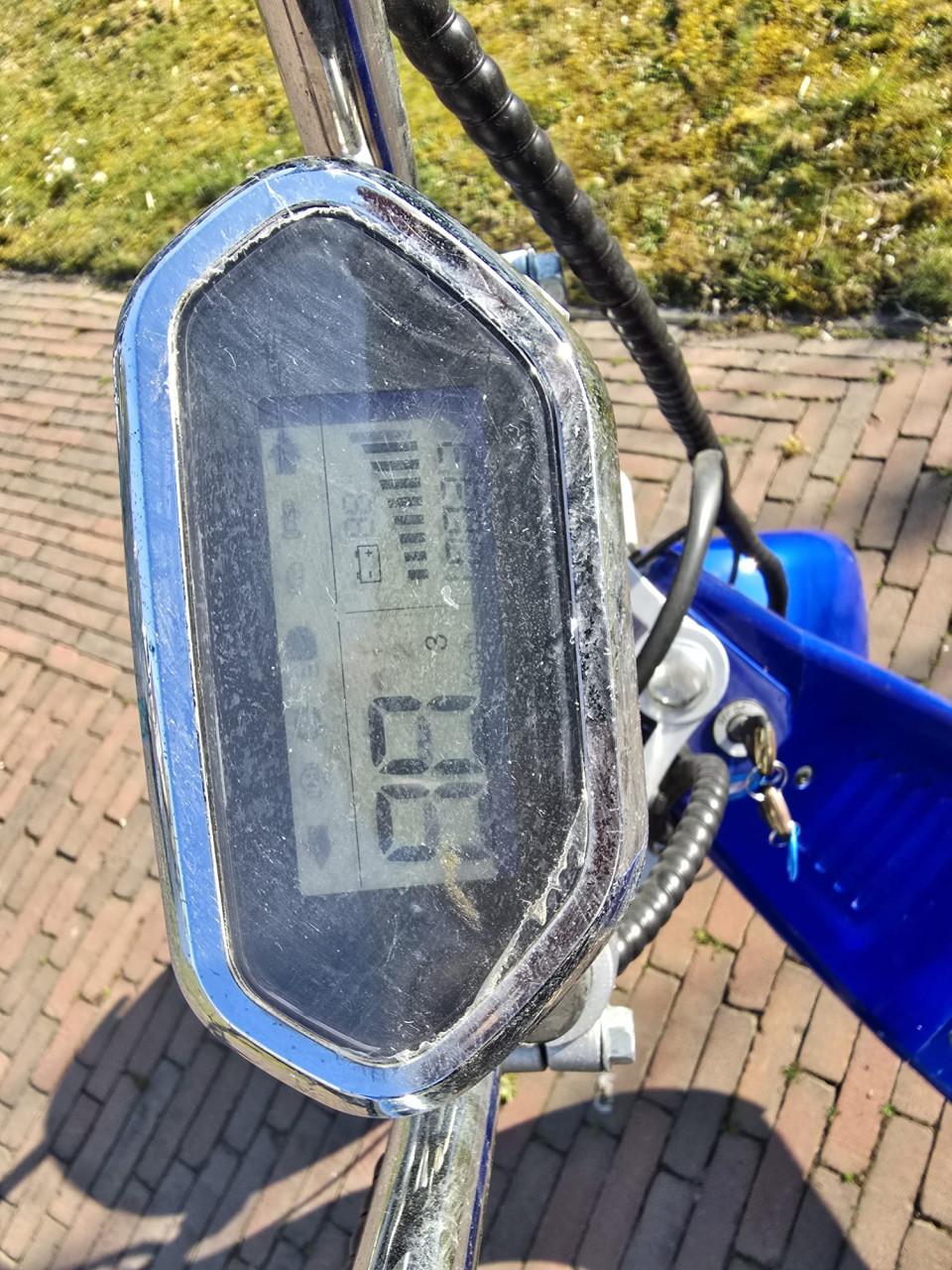 Citycoco electrische scooters geel kenteken als set te koop