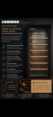 Wijn klimaat kast.
