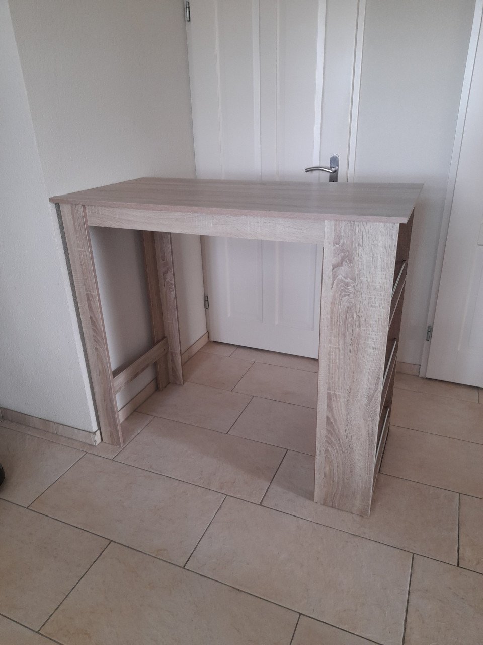 Bartafel 60 x 120 x 108H  (Blad is netjes)