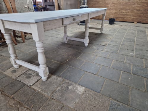 300 cm lange brocante tafel