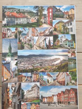Puzzel Bergen, Noorwegen 1000st