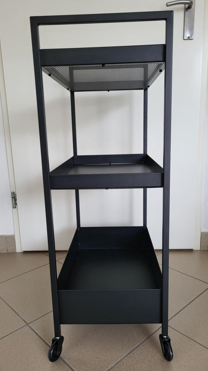 IKEA Nissafors roltafel zwart