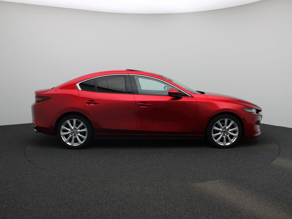 Mazda 3 2.0 e-skyactiv-x luxury | automaat | schuif dak | 360 camera | appl