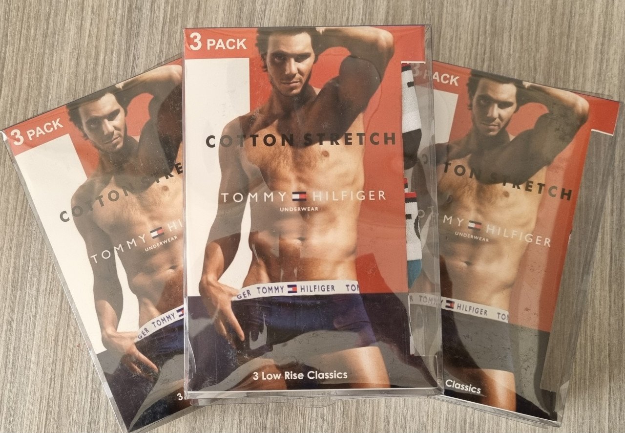 Boxers 3 in Box Tommy Hilfiger 2 Boxen 25 Euro