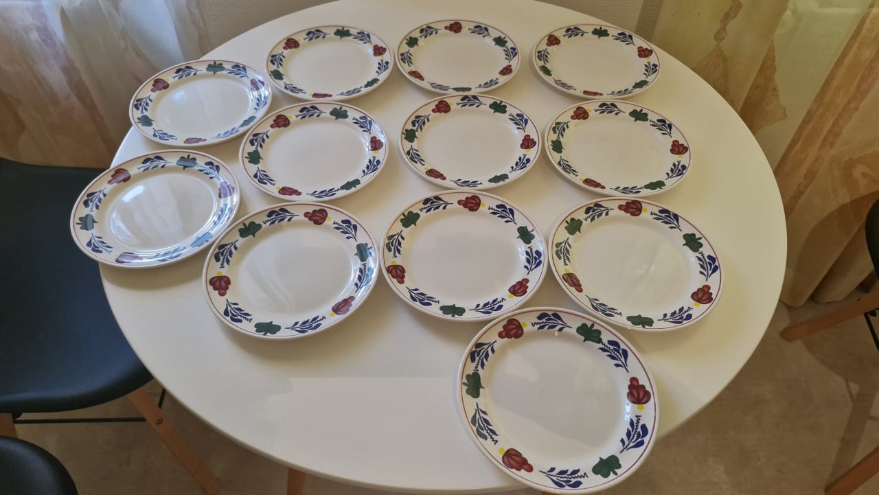 Boerenbont servies