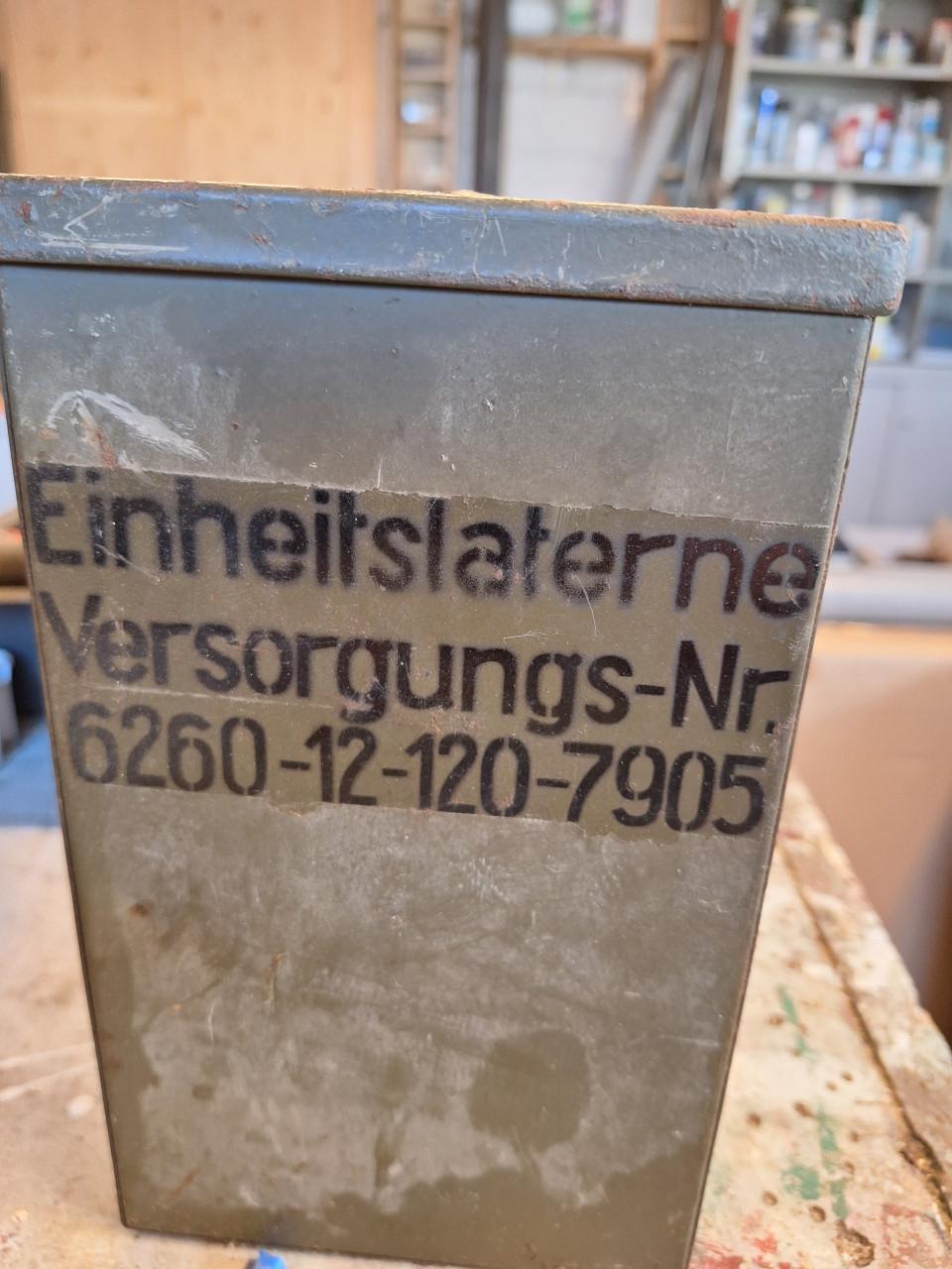 Oude leger verlichting