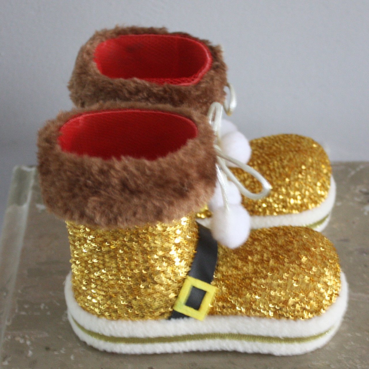 Set van 2 glitterschoenen