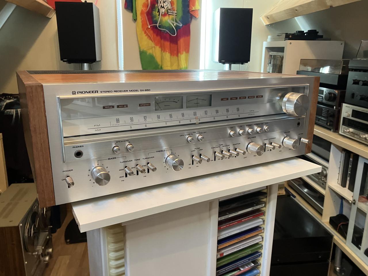 Pioneer SX-850 vintage receiver tuner versterker