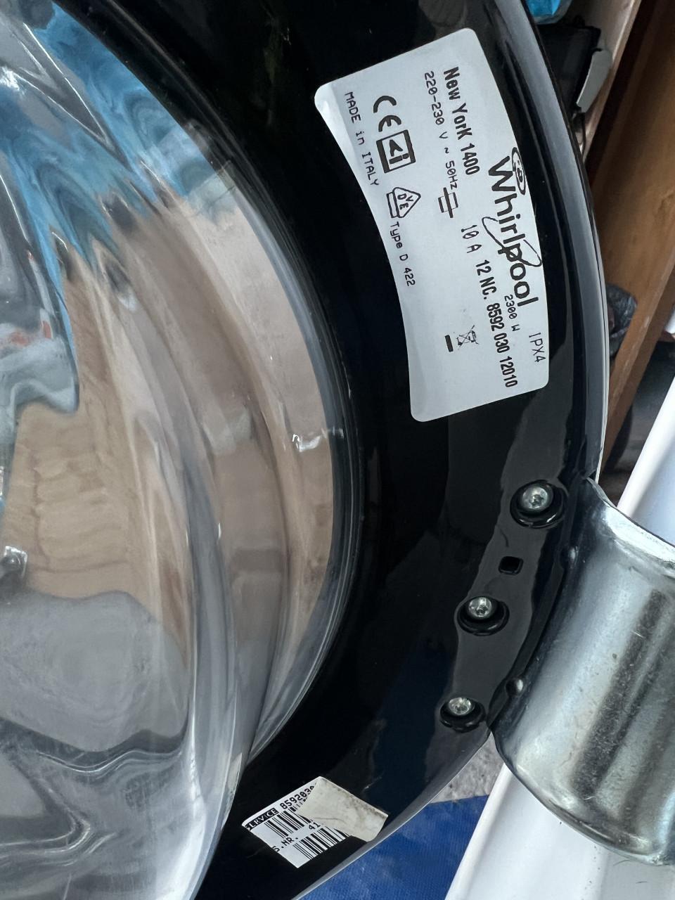 Whirlpool A+++ Wasmachine inhoud 10 kg 1400 toren foutcode