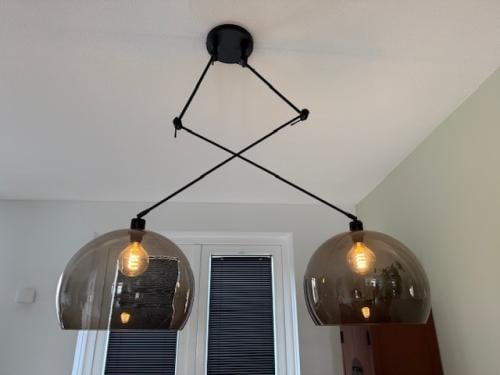 Dubbele pendellamp Rietveld