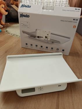 Alecto BC-10 Baby-/peuterweegschaal