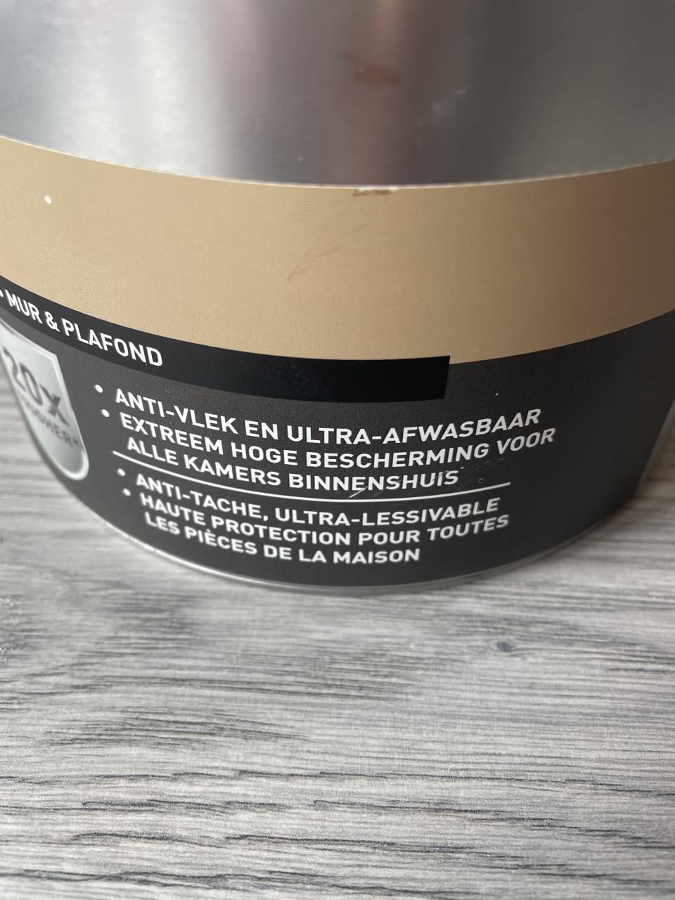 Muurverf Renaulac mat zand 2,5 liter