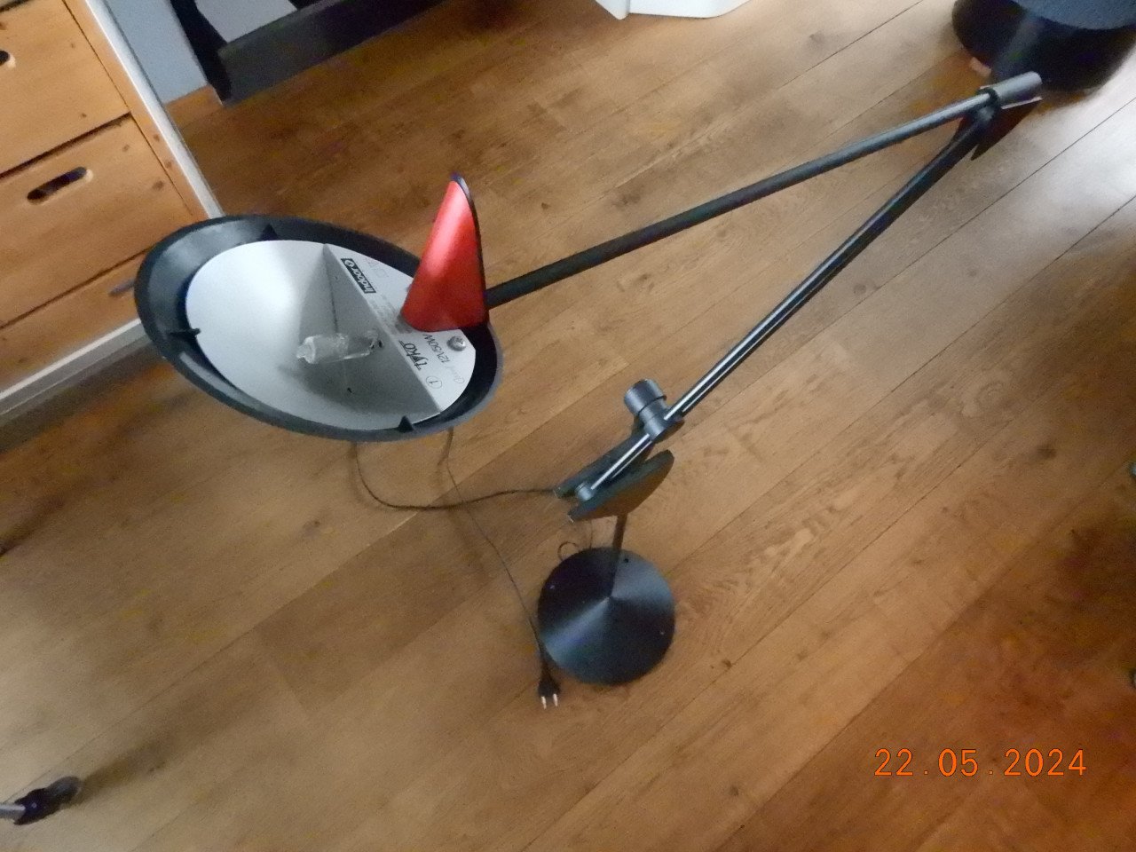 Staande design lamp