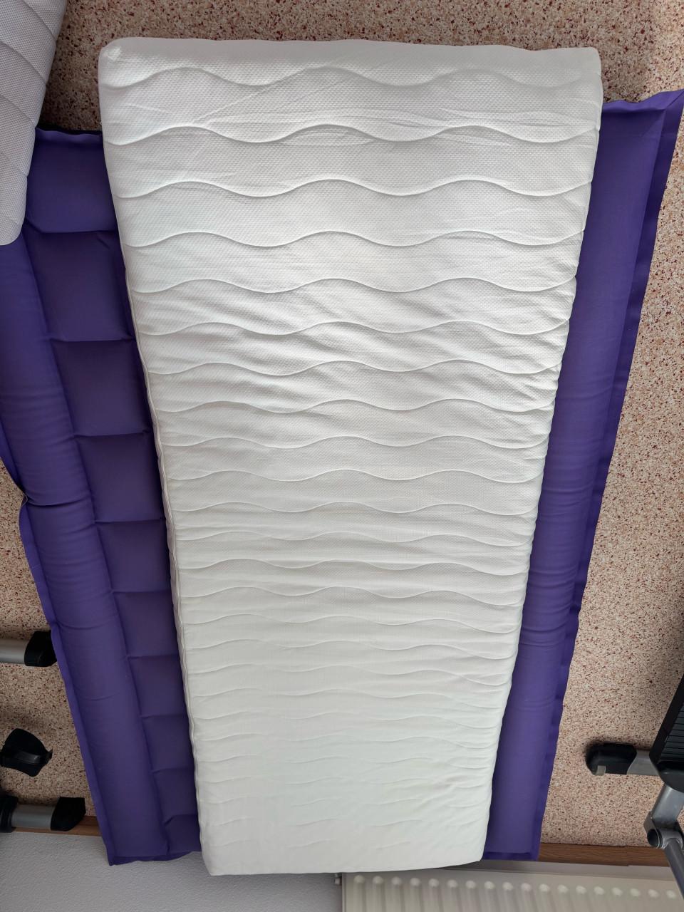 Eenpersoons toppermatras 195cm x 78cm x 5cm