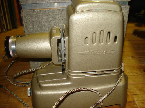Oude engelse projector