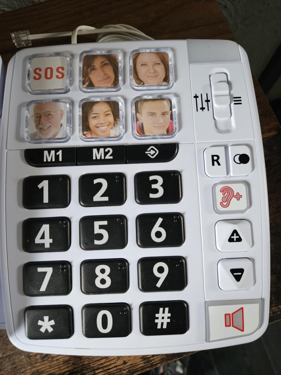 Swissvoice Xtra 1110 vaste telefoon met grote toetsen