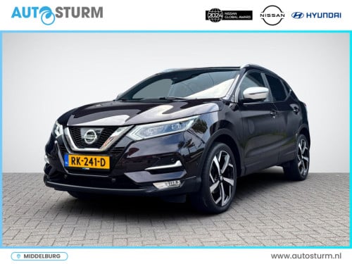 Nissan Qashqai 1.2 tekna + | trekhaak | panoramadak | nappa leder | bose au