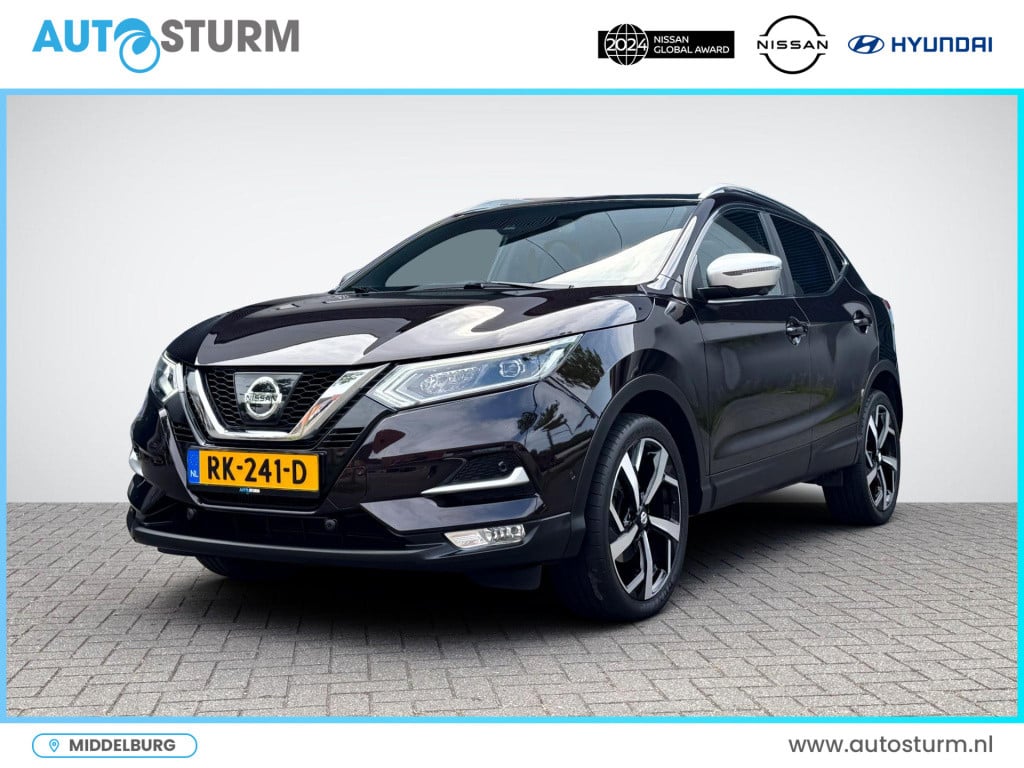 Nissan Qashqai 1.2 tekna + | trekhaak | panoramadak | nappa leder | bose au