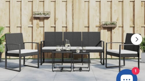 Gezocht loungeset