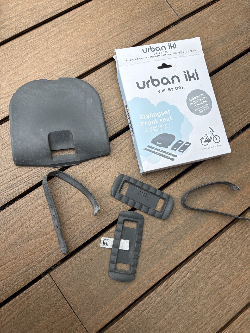 Urban iki fietsstoel voorzitje