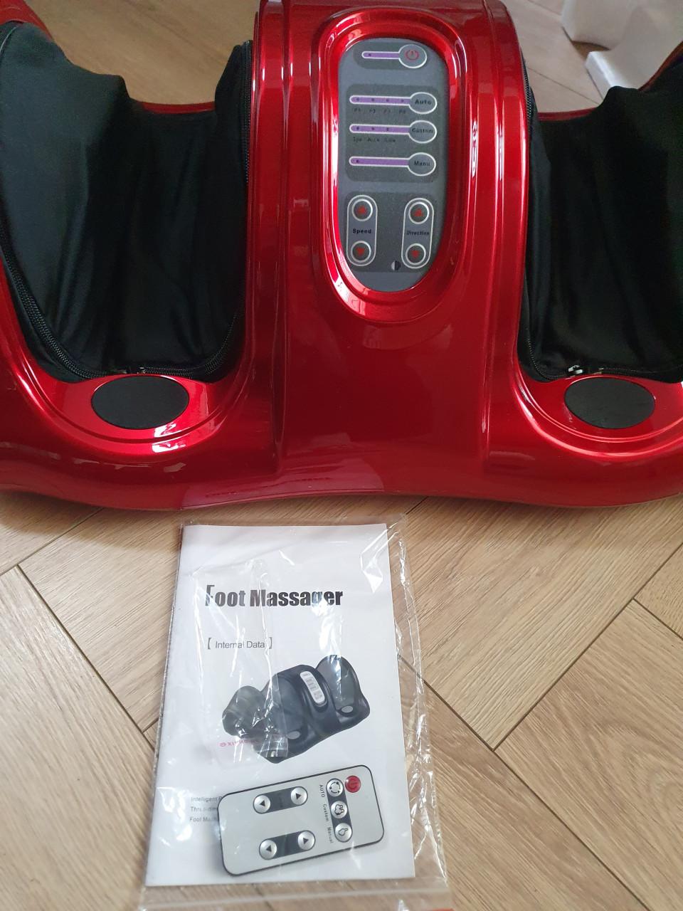 Voetmassage apparaat bloedsomloop • EMS massage • rood • nieuw