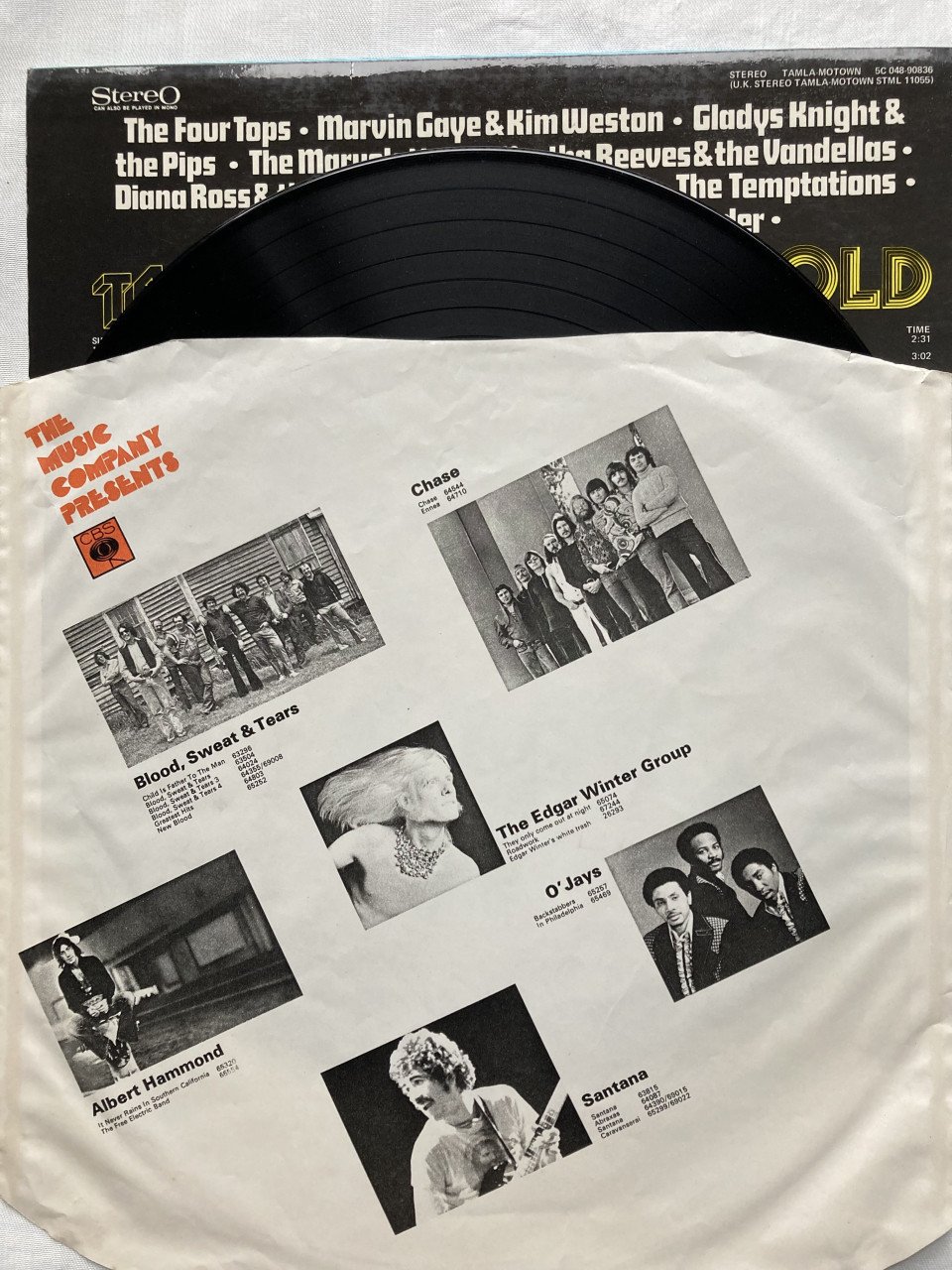 Tamla Motown Not so old gold. Div. artiesten 5c 048-90836 Ta