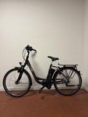 Rixe bordeaux elektrische damesfiets.