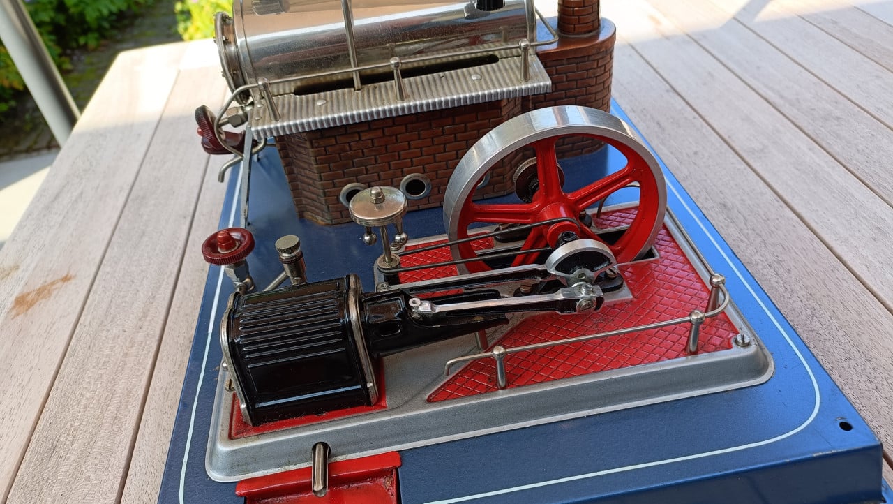 Wilesco D20 stoommachine
