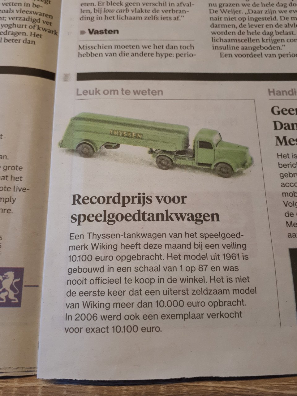 Speelgoed tankauto SHELL